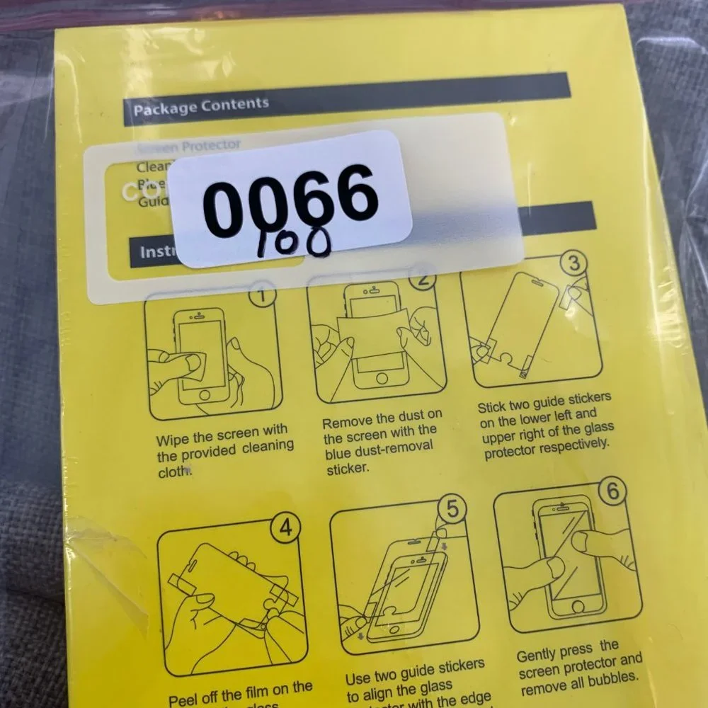 New! JETech Tempered Glass Screen Protector‎ Tailor Made for Smartphone